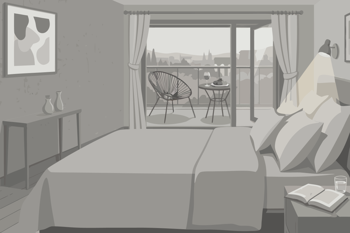 King Suite with Inner Patio