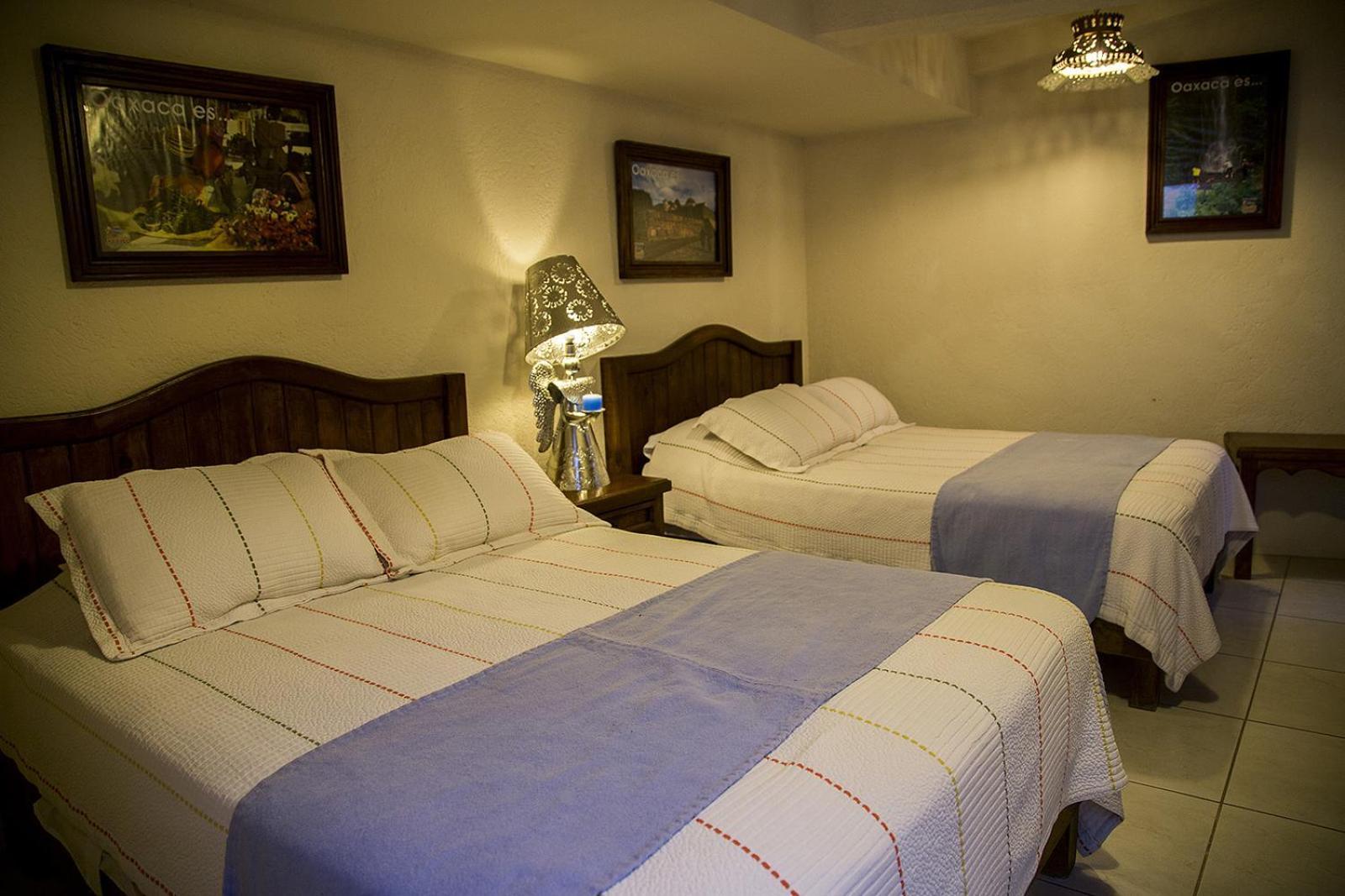 Chambre Double avec 2 Lits Doubles